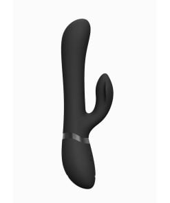 Vive Chou - Luxe Vibrator met verwisselbare clitoris sleeves - Zwart