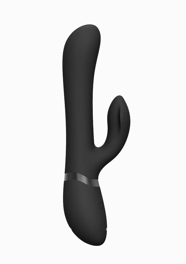 Vive Chou - Luxe Vibrator met verwisselbare clitoris sleeves - Zwart