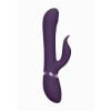 Vive Etsu Luxe Vibrator met verwisselbare clitoris sleeves - Paars