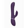 Vive Etsu Luxe Vibrator met verwisselbare clitoris sleeves - Paars