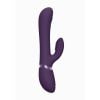 Vive Etsu Luxe Vibrator met verwisselbare clitoris sleeves - Paars