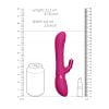 Vive Etsu Luxe Vibrator met verwisselbare clitoris sleeves - Roze