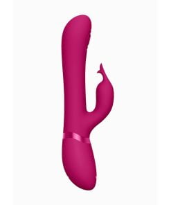 Vive Etsu Luxe Vibrator met verwisselbare clitoris sleeves - Roze