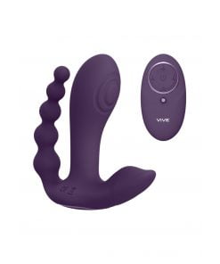 Vive Kata - Dubbele Penetratie Vibrator - Paars