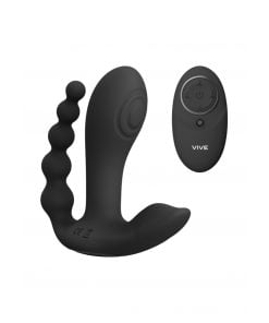 Vive Kata - Dubbele Penetratie Vibrator - Zwart