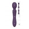 Vive Nami - Dubbelzijdige Wand en clitoris Vibrator - Paars