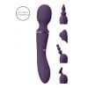 Vive Nami - Dubbelzijdige Wand en clitoris Vibrator - Paars