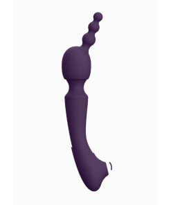 Vive Nami - Dubbelzijdige Wand en clitoris Vibrator - Paars