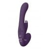 Vive Suki- Luxe Strapless strap on Vibrator - Paars