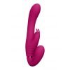 Vive Suki - Luxe Strapless strap on Vibrator - Roze