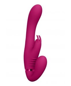 Vive Suki - Luxe Strapless strap on Vibrator - Roze