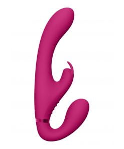 Vive Suki - Luxe Strapless strap on Vibrator - Roze