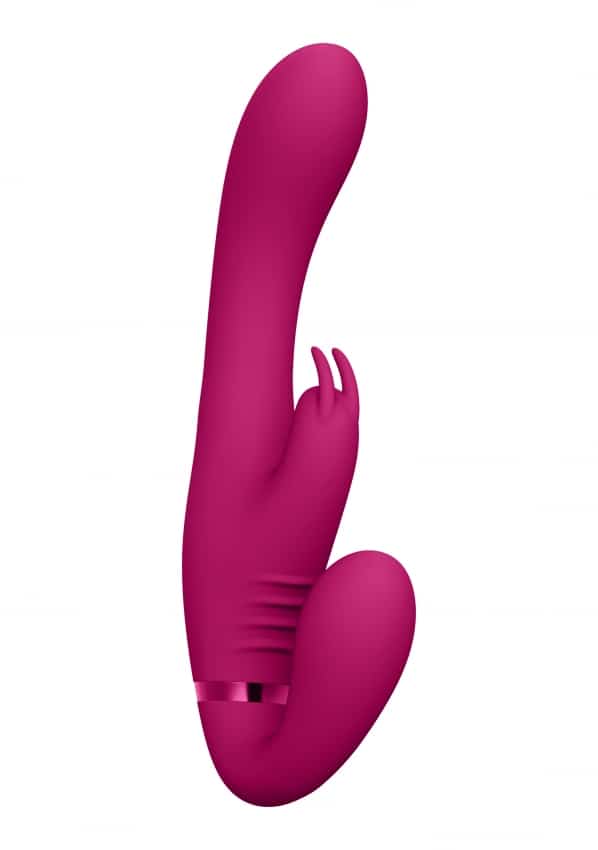 Vive Suki - Luxe Strapless strap on Vibrator - Roze