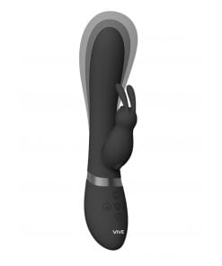 Vive Taka - Opblaasbare Vibrator - Zwart