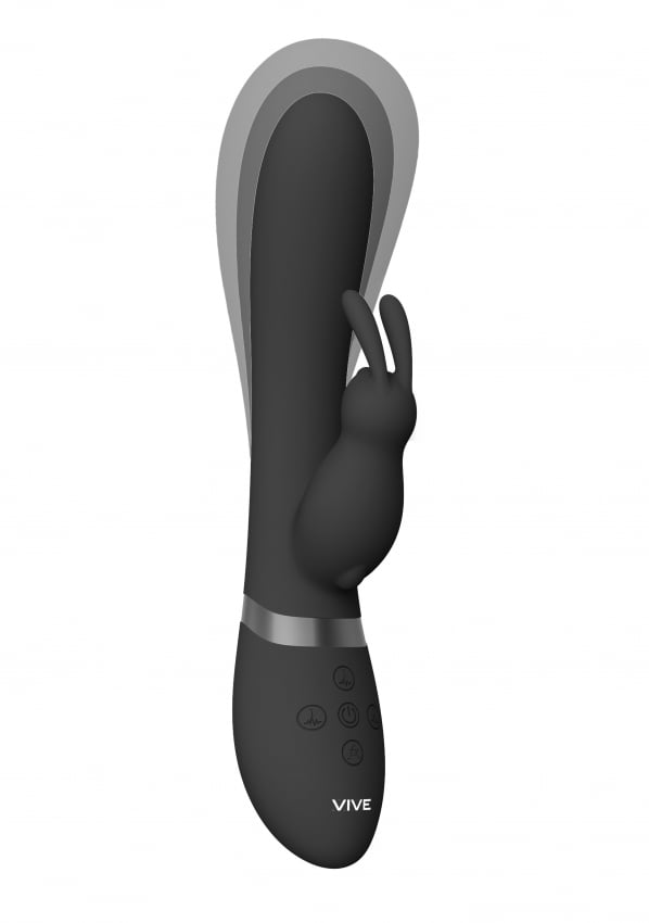 Vive Taka - Opblaasbare Vibrator - Zwart