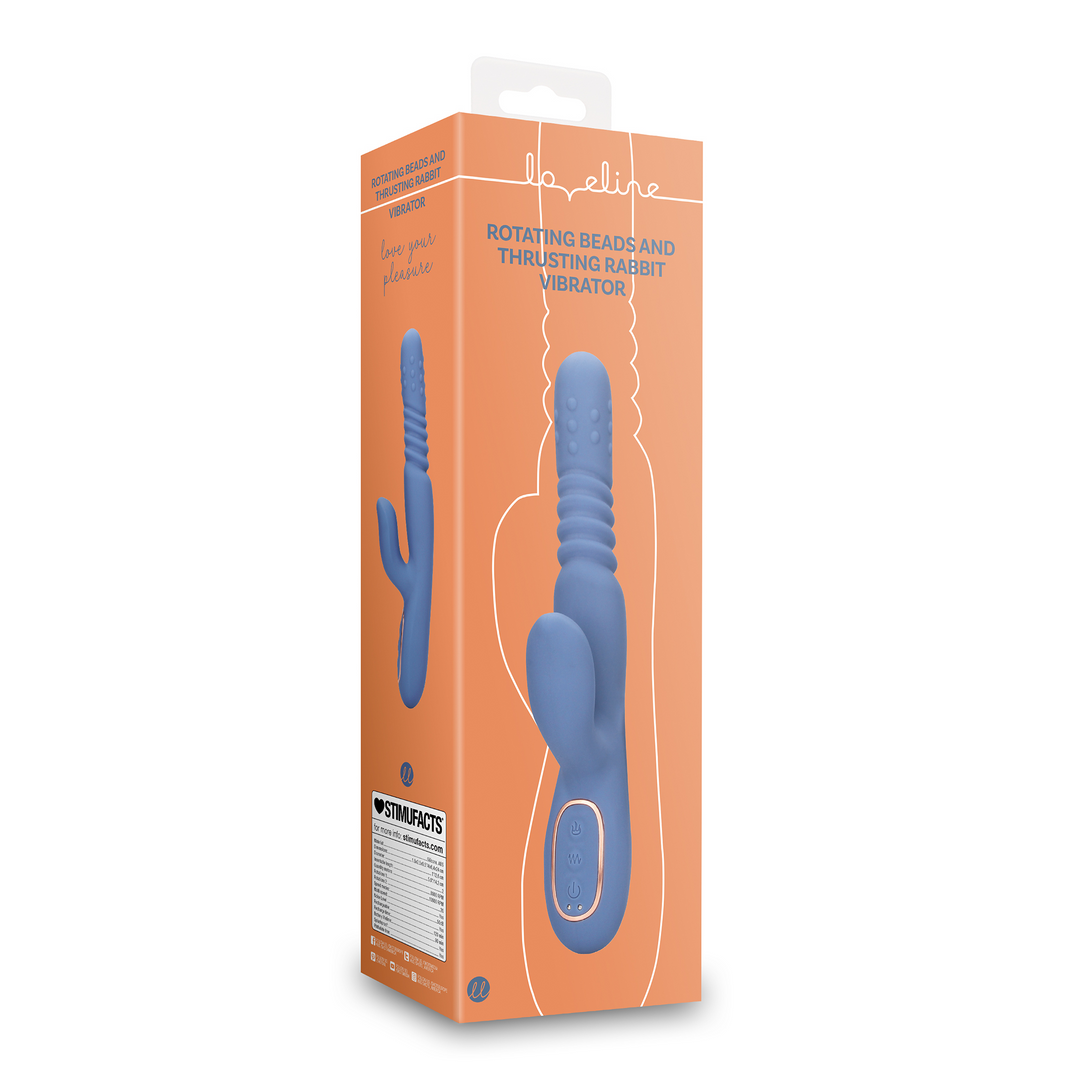 Loveline - Warming Rotating en Thrusting Vibrator