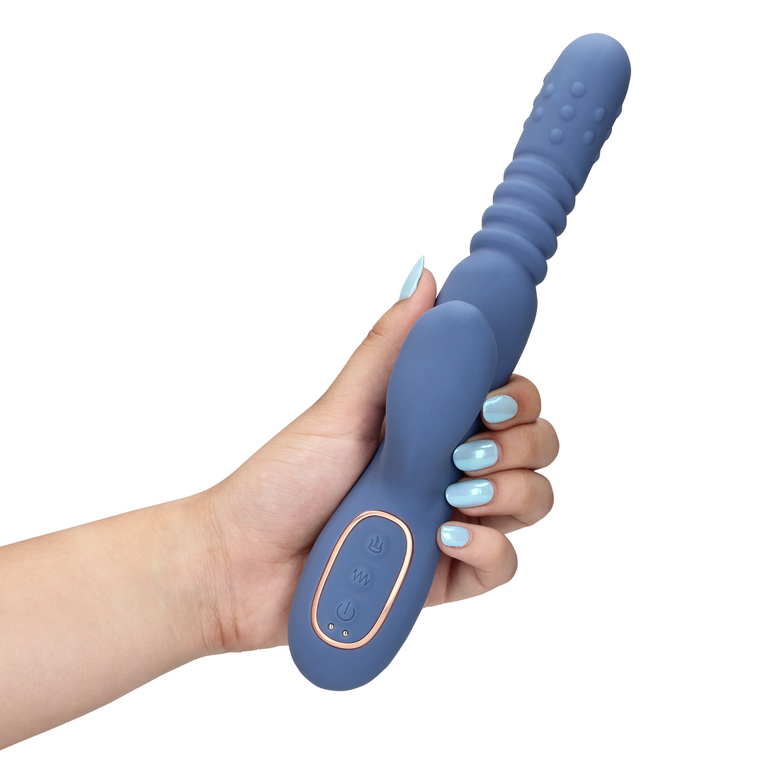 Loveline - Warming Rotating en Thrusting Vibrator