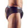 Wetlook slip met open achterkant