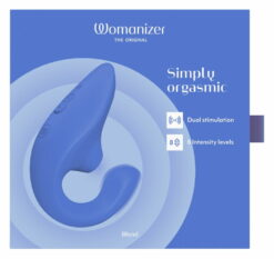 Womanizer Blend Dual Stimulatie - Blauw