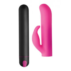 XL bullet vibrator met siliconen sleeve