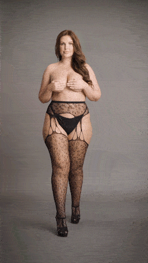 Jarretel Leopard Panty