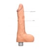 Realrock Vibrator – 25 cm Vibrating Dildo met ballen – Huidskleur