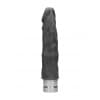 Realrock Vibrator – 17 cm Vibrating Dildo – Zwart