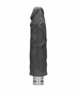 Realrock Vibrator – 23 cm Vibrating Dildo – Zwart