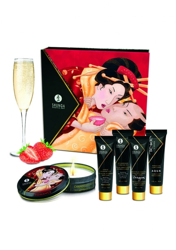 Shunga - Secret Kit - Strawberry Wine