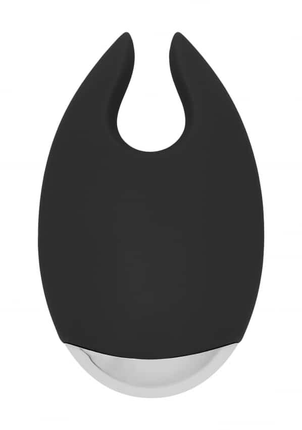 Vayle - Clitoris Oplegvibrator van Siliconen - Zwart