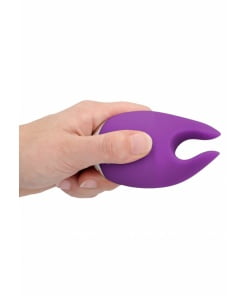 Vayle - Clitoris Oplegvibrator van Siliconen - Paars