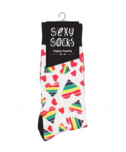 Sexy Socks - Happy Hearts