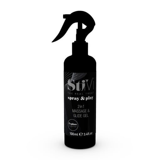 spray & play 2 in1 Massage & Glijmiddel