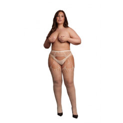 Visnet Jarretel Panty - Plus Size