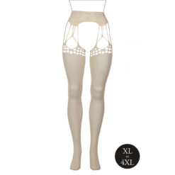 Visnet Jarretel Panty - Plus Size